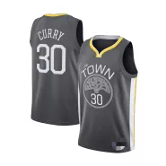 Men's Golden State Warriors Stephen Curry #30 Black Swingman Jersey - Statement Edition - thejerseys