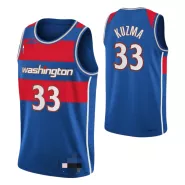 Men's Washington Wizards Kyle Kuzma #33 Royal 2021/22 Swingman Jersey - City Edition - thejerseys