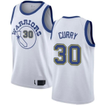 Men's Golden State Warriors Stephen Curry #30 White 19-20 Swingman Jersey - Classic Edition