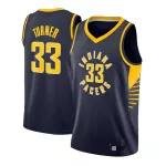 Men's Indiana Pacers Myles Turner #33 Navy Swingman Jersey - Icon Edition - thejerseys
