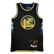 Men's Golden State Warriors Stephen Curry #2.974 Black 2021/22 Swingman Jersey - City Edition - thejerseys