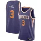 Men's Phoenix Suns Chris Paul #3 Purple Swingman Jersey 2020/21 - Icon Edition - thejerseys