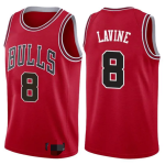 Men's Chicago Bulls Zach LaVine #8 Red Swingman Jersey - Icon Edition