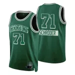 Men's Boston Celtics Dennis Schroder #71 Green 2021/22 Swingman Jersey - City Edition - thejerseys