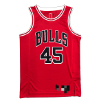 Men's Chicago Bulls Michael Jordan #45 Red 2021 Diamond Swingman Jersey - Icon Edition