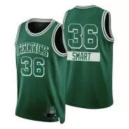 Men's Boston Celtics Marcus Smart #36 Green 2021/22 Swingman Jersey - City Edition - thejerseys