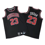 Men's Chicago Bulls Michael Jordan #23 Black Swingman Jersey - thejerseys