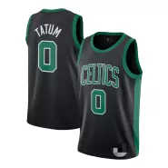 Men's Boston Celtics Jayson Tatum #0 Black Swingman Jersey - Statement Edition - thejerseys