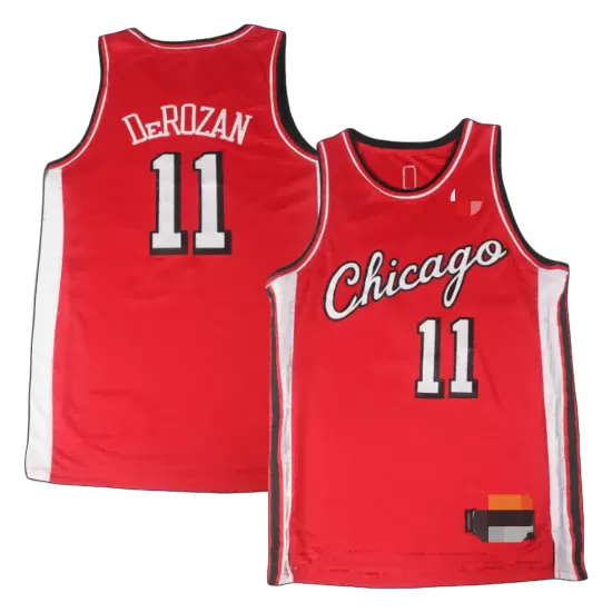 Men's Chicago Bulls DeMar DeRozan 11 Red Swingman Jersey 2021/22