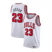 Men's Chicago Bulls Michael Jordan #23 Nike White Swingman NBA Jersey - Association Edition - thejerseys
