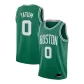 Men's Boston Celtics Tatum #0 Green Swingman Jersey - Icon Edition - thejerseys