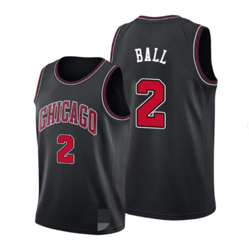 chicago bulls lonzo ball jersey