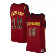 Men's Cleveland Cavaliers Darius Garland #10 Wine Swingman Jersey - Icon Edition - thejerseys