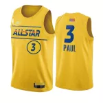 Men's All Star Chris Paul #3 Yellow 2021 Swingman Jersey - thejerseys