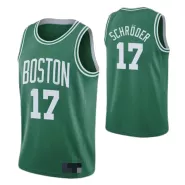 Men's Boston Celtics Dennis Schröder #17 Green 2020/21 Swingman Jersey - Icon Edition - thejerseys
