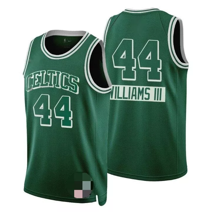 Men's Boston Celtics Robert Williams III #44 Green Swingman Jersey 2021/22 - City Edition - thejerseys