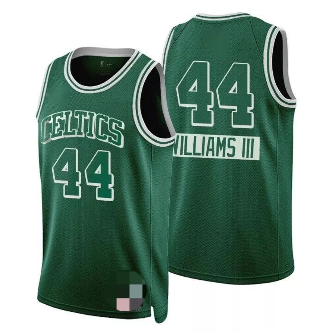 Men's Boston Celtics Robert Williams III #44 Green Swingman Jersey 2021/22 - City Edition