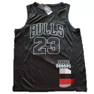 Men's Chicago Bulls Michael Jordan #23 Black Swingman Jersey - thejerseys