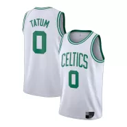 Men's Boston Celtics Jayson Tatum #0 White Swingman Jersey - Icon Edition - thejerseys