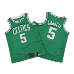 Men's Boston Celtics Kevin Garnett #5 Green Swingman Jersey - Icon Edition