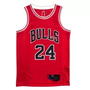 Men's Chicago Bulls Lauri Markkanen #24 Red 2021 Diamond Swingman Jersey - Icon Edition - thejerseys