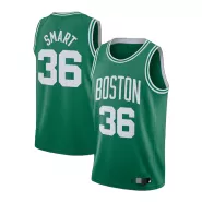 Men's Boston Celtics Marcus Smart #36 Green 2020/21 Swingman Jersey - Icon Edition - thejerseys