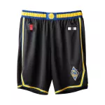 Men's Golden State Black 2021/22 Swingman Shorts - City Edition - thejerseys