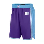 Men's Los Angeles Lakers Purple 2021/22 Diamond Swingman Shorts - City Edition - thejerseys