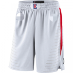 Men's LA Clippers White/Red 2020/21 Performance Swingman Shorts - Association Edition