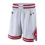 Men's Chicago Bulls White Swingman NBA Shorts - Association Edition - thejerseys