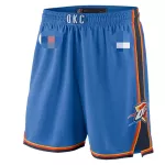 Men's Oklahoma City Thunder Blue 2020/21 Swingman NBA Shorts - Icon Edition - thejerseys