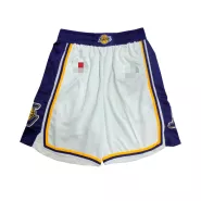 Men's Los Angeles Lakers White 2021/22 Swingman Shorts - Association Edition - thejerseys