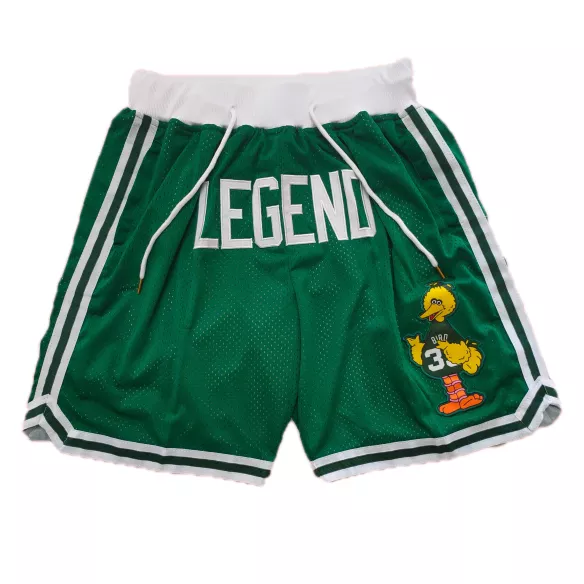 Men's Boston Celtics Green Basketball Shorts - thejerseys