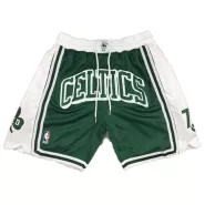 Men's Boston celtics Green Mesh NBA Shorts - thejerseys