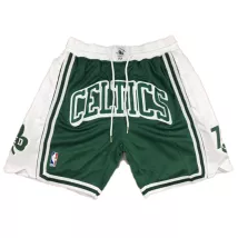 Men's Boston celtics Green Mesh NBA Shorts - thejerseys