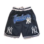 Men's New York Yankees Navy Mesh MLB Shorts - thejerseys