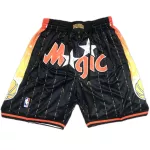 Men's Orlando Magic Black Mesh NBA Shorts - thejerseys