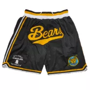 Men's Bears Black Mesh Shorts - thejerseys