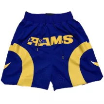 Men's Los Angeles Rams Blue Mesh NFL Shorts - thejerseys
