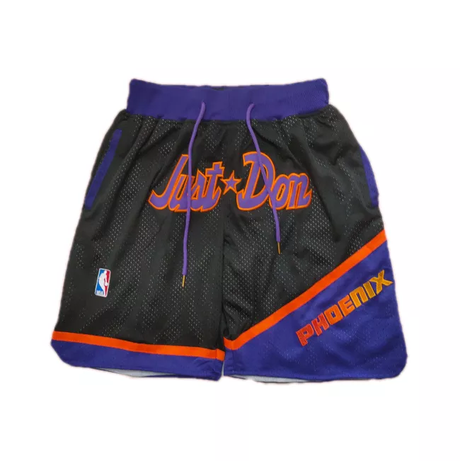 Men's Phoenix Suns Black Basketball Shorts - thejerseys