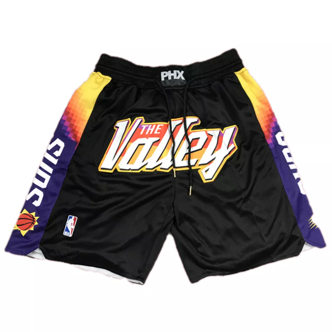Men's Phoenix Suns Black Basketball Shorts