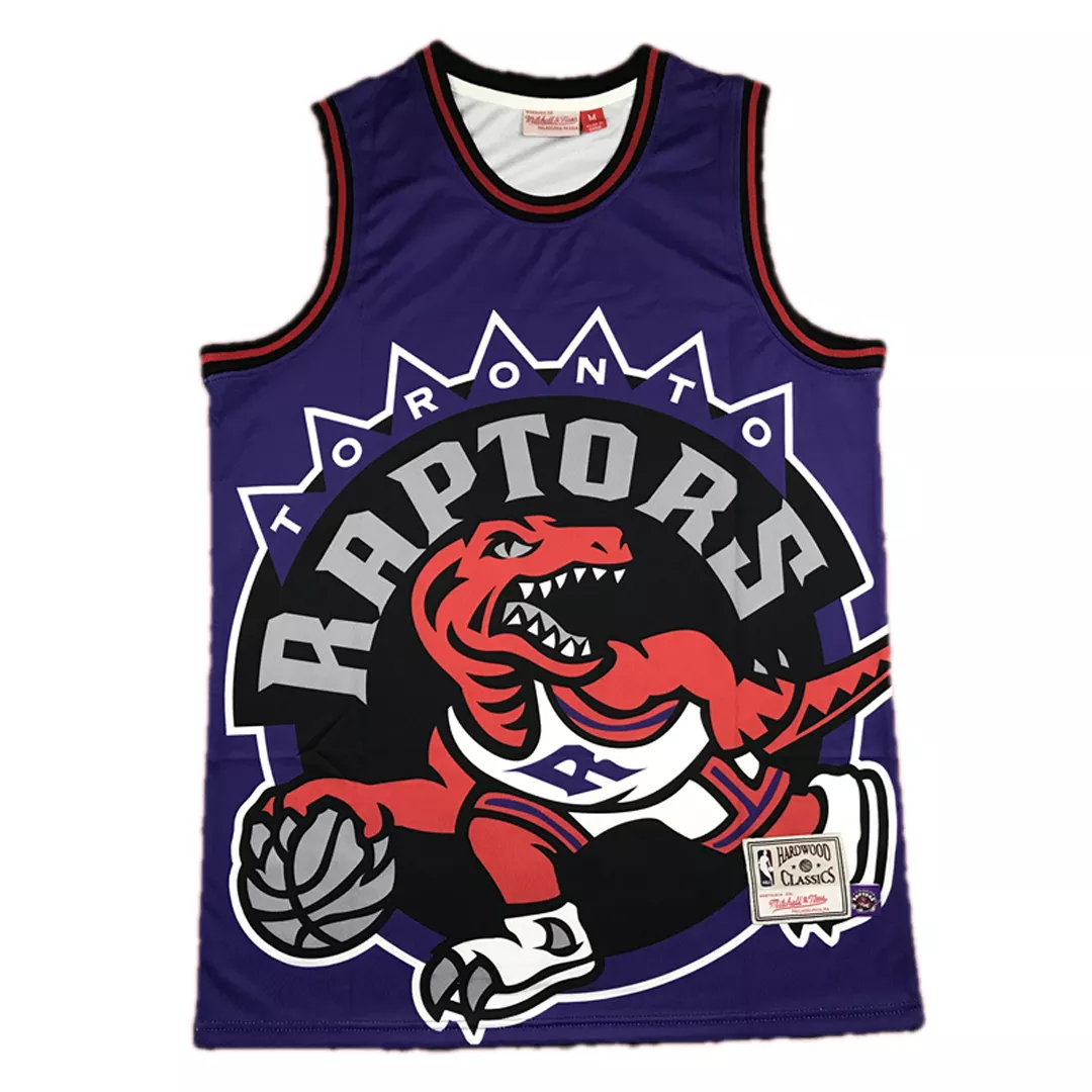 Men's Toronto Raptors Vince Carter #15 Purple Hardwood Classics Jersey