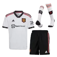 Kid's Manchester United Away Jerseys Full Kit 2022/23 - thejerseys