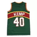 Men's Seattle SuperSonics Shawn Kemp #40 Green Hardwood Classics Jersey 1994/95 - thejerseys