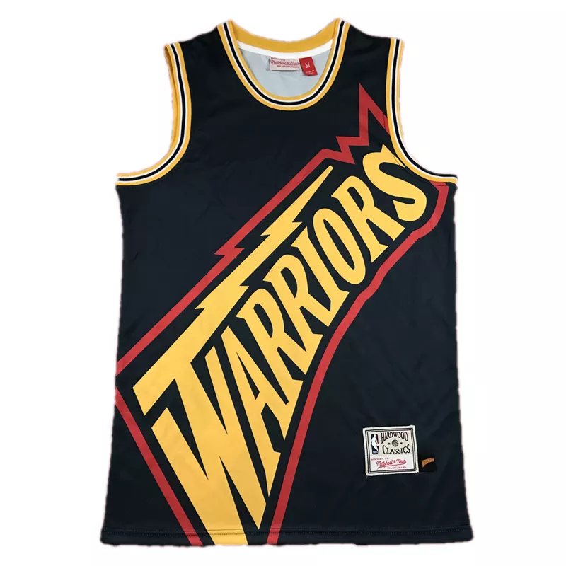 Men's Golden State Warriors Stephen Curry #30  Black Hardwood Classics Jersey - thejerseys