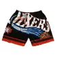 Men's Philadelphia 76ers Black Basketball Shorts - thejerseys