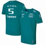 Aston Martin Cognizant F1 Team Sebastian Vettel Driver T-Shirt 2022 - thejerseys