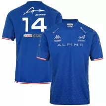 BWT Alpine F1 Team Fernando Alonso Driver T-Shirt 2022 - thejerseys