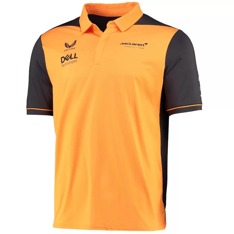 McLaren F1 Racing Team Polo Yellow 2022 - thejerseys