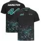 Mercedes AMG Petronas F1 Lewis Hamilton #44 Sports T-Shirt - Black 2022 - thejerseys